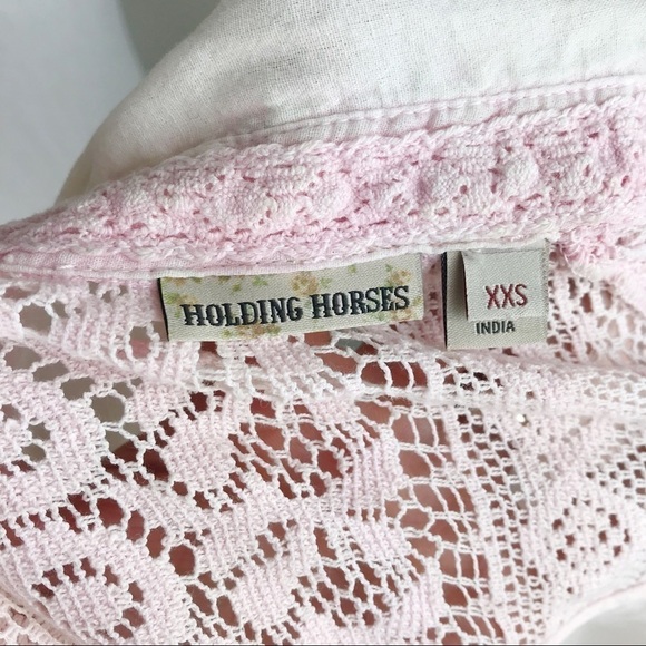 Anthropologie Holding Horses Button Up Top XXS - Picture 4 of 8